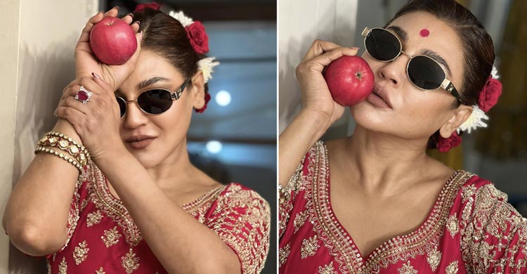আপেল নিয়ে কী ইঙ্গিত দিলেন জয়া আহসান