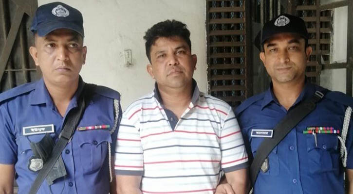 ঈদে বাড়িতে এসে সেই যুবলীগ নেতা গ্রেপ্তার