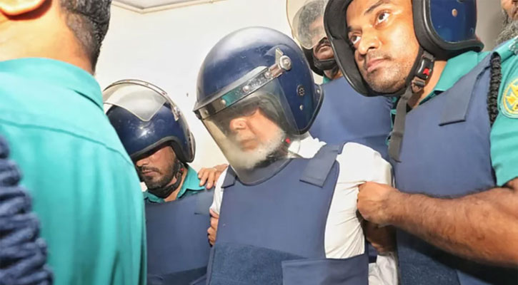সাবেক প্রধান বিচারপতি খায়রুল হকের ৭ দিনের রিমান্ড