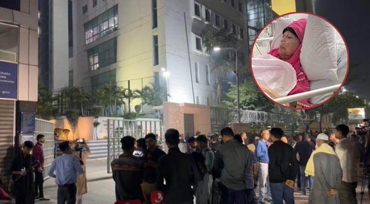 খালেদা জিয়ার অবস্থার আরো অবনতি, হাসপাতালে নেতাকর্মী ও সাংবাদিকদের ভিড়