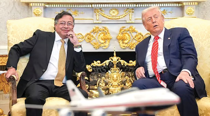 ট্রাম্পের সঙ্গে ‘সৌহার্দ্যপূর্ণ’ বৈঠক