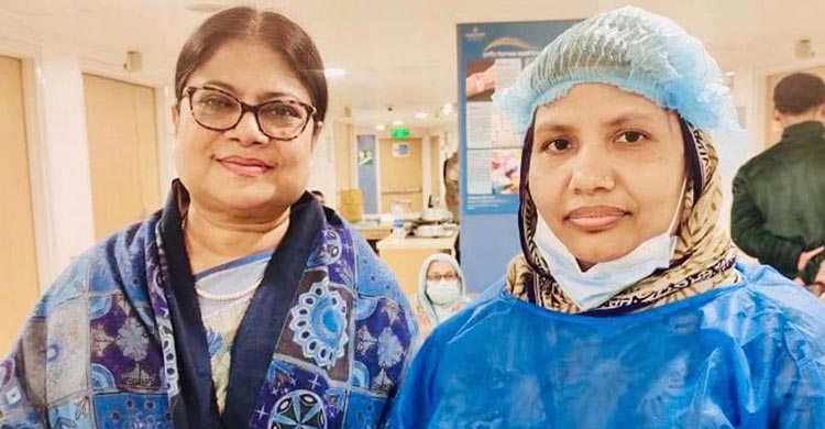 ম্যাডাম নল দিয়ে খাবার ও ওষুধ খাচ্ছেন: হাসপাতাল থেকে বেরিয়ে কনকচাঁপা