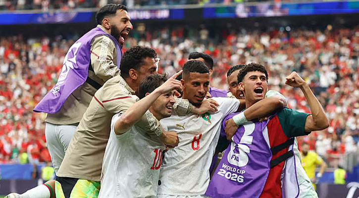 কানাডাকে বিদায় করে কোয়ার্টার ফাইনালে মরক্কো