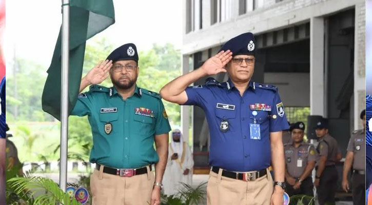 নতুন পোশাকে বাংলাদেশ পুলিশ