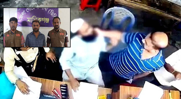 ব্যবসায়ীর দাড়ি ধরে টানাটানি-মারধর, সেই নাসিম গ্রেপ্তার