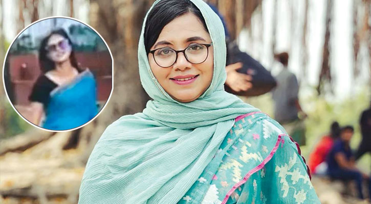‘শ্রাবণের মেঘগুলো’ গেয়ে শিক্ষিকা বিউটির পাশে ডা. মাহমুদা মিতু