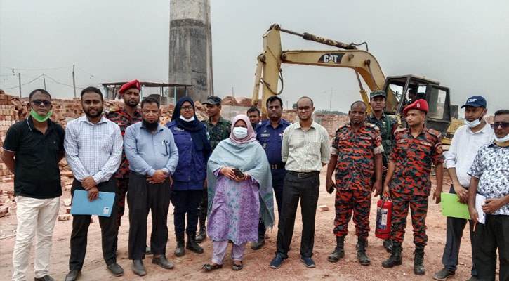 নাটোরে চারটি ইটভাটা বন্ধ, ১১ লাখ টাকা জরিমানা