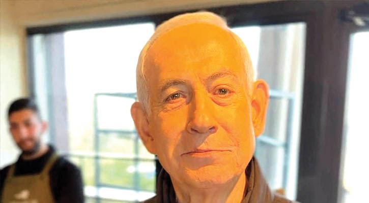 নেতানিয়াহু নিজেই জীবিত থাকার প্রমাণ দিলেন ভিডিওতে