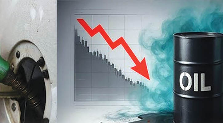 যুদ্ধবিরতির খবরে বিশ্ববাজারে তেলের দামে বড় পতন
