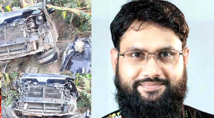 অল্পের জন্য বেঁচে গেলেন আতিকুর রহমান মোজাহিদ