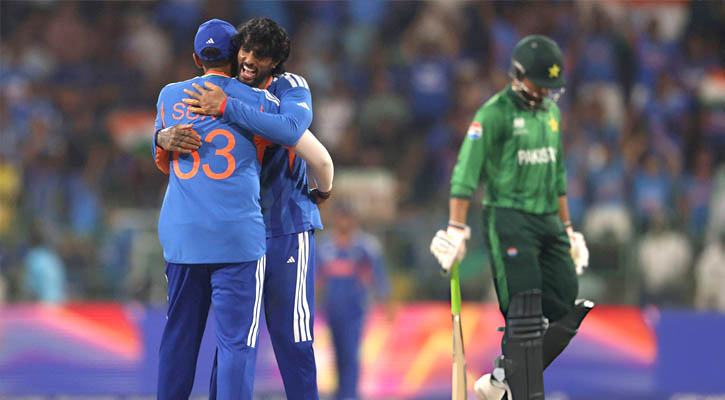 ভারত-পাকিস্তান ম্যাচে একপেশে জয়