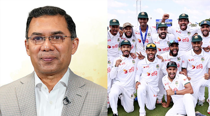 অস্ট্রেলিয়ার মাটিতে ঐতিহাসিক টেস্ট জয়ে টাইগারদের প্রধানমন্ত্রীর অভিনন্দন