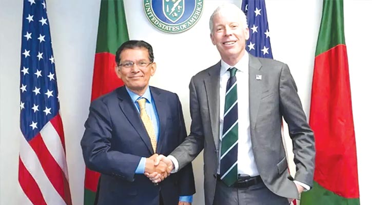 মার্কিন জ্বালানিমন্ত্রীর সঙ্গে পররাষ্ট্রমন্ত্রীর বৈঠক