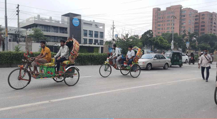 শনিবার থেকে ব্যাটারিচালিত রিকশা চলাচল বন্ধ