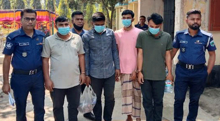 স্বামীর খোঁজে এসে গৃহবধূকে ধর্ষণ, ইউএনও অফিসের গাড়িচালকসহ গ্রেপ্তার ৪