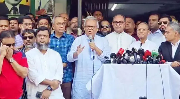 শনাক্ত ব্যক্তি ও ডাকসু ভিপি একসাথে চা খাচ্ছেন, এর বিচার কে করবে: রিজভী