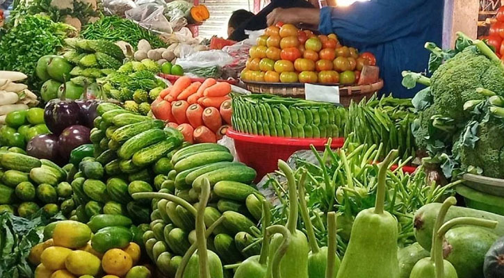  চড়া শাকসবজিসহ সব কাঁচা পণ্যের বাজার