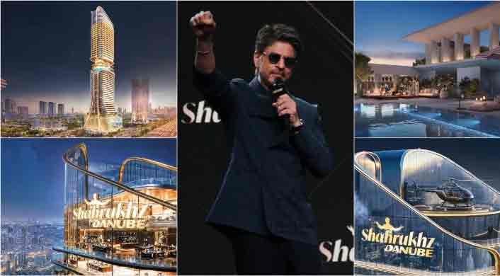 দুবাইয়ে শাহরুখের নামে টাওয়ার, অভিনেতা বললেন, ‘মা বেঁচে থাকলে খুব খুশি হতেন’