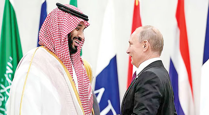 ইরান যুদ্ধ নিয়ে পুতিনের সঙ্গে সৌদি যুবরাজের ফোনালাপ