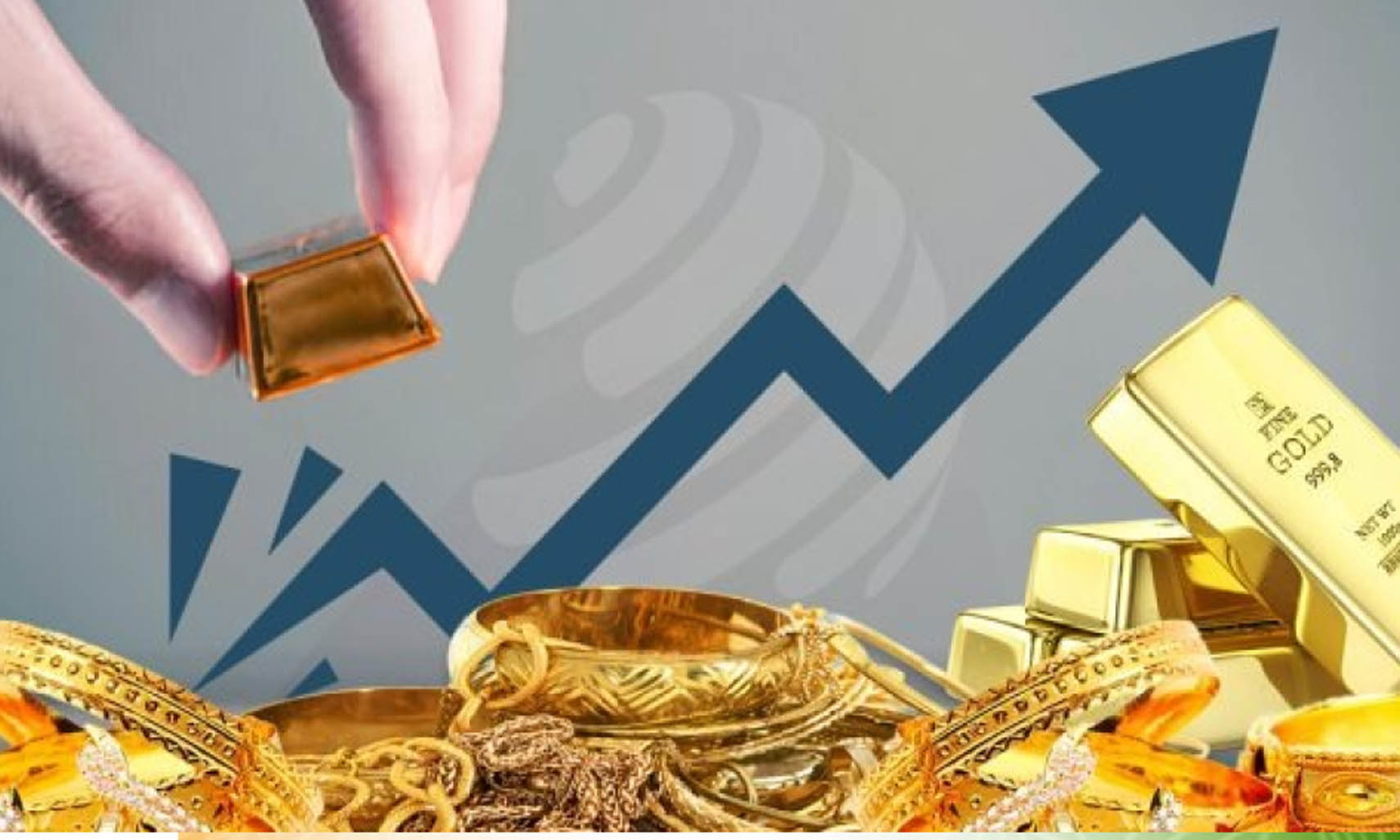 সোনার দাম ঊর্ধ্বমুখী