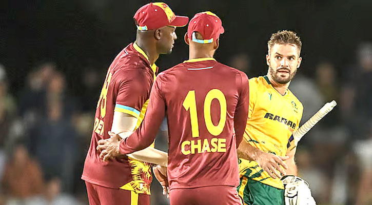 টি-টুয়েন্টিতে ওয়েস্ট ইন্ডিজের বিরুদ্ধে প্রথম জয় দক্ষিণ আফ্রিকার