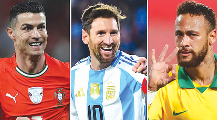 তিন মহাতারকার মধ্যে বিশ্বকাপ খেলার সম্ভাবনা কার কেমন