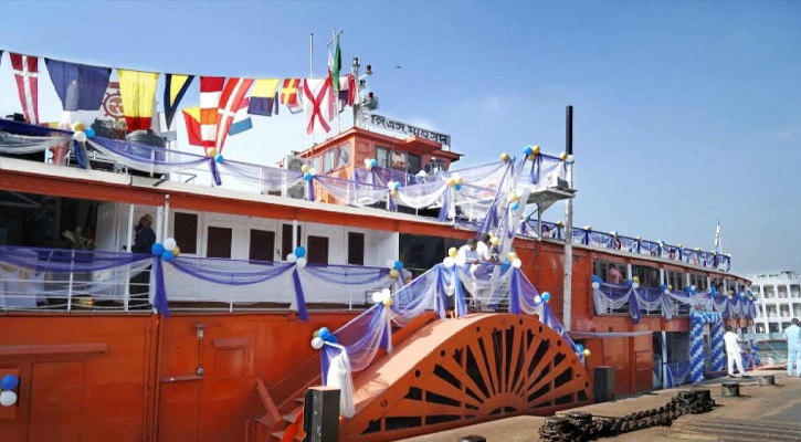 শতবর্ষী প্যাডেল স্টিমার চালু, জেনে নিন সময়সূচি