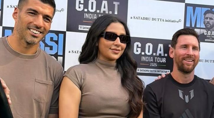 G.O.A.T আর ছাগলের পার্থক্যটা বুঝুন, নেটিজেনদের তোপের মুখে শুভশ্রী