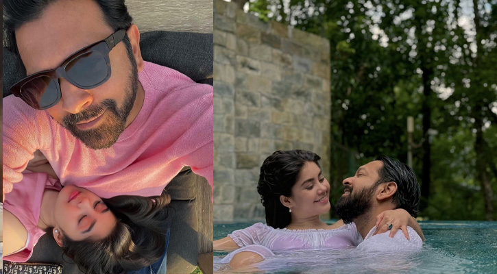 তাহসান-রোজার রোমান্টিক মুহূর্ত ভাইরাল