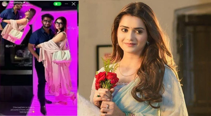 ৬ মাস ধরে গুলশানের ব্যবসায়ীর সঙ্গে তানজিন তিশার প্রেম