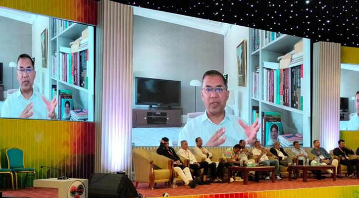 ‘ভোট দিলে ধানের শীষে, দেশ গড়বো মিলেমিশে’