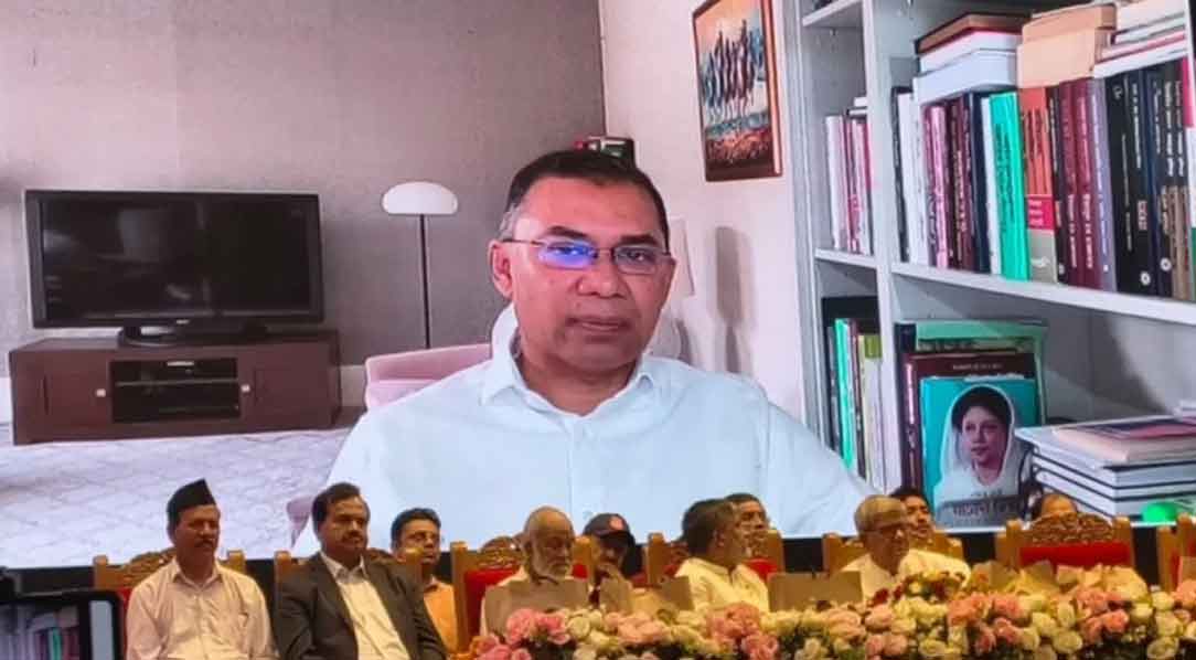 দলীয় স্বার্থ বাস্তবায়ন করা অন্তর্বর্তী সরকারের কাজ নয়: তারেক রহমান