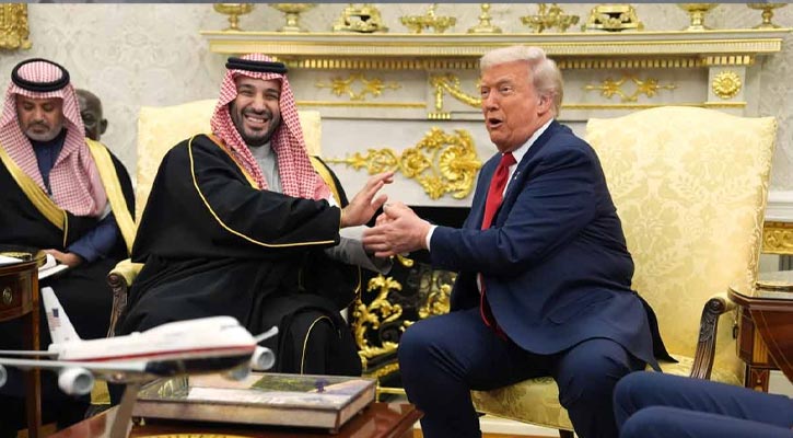 সৌদি আরবকে ‘প্রধান নন-ন্যাটো মিত্র’ হিসেবে ঘোষণা ট্রাম্পের
