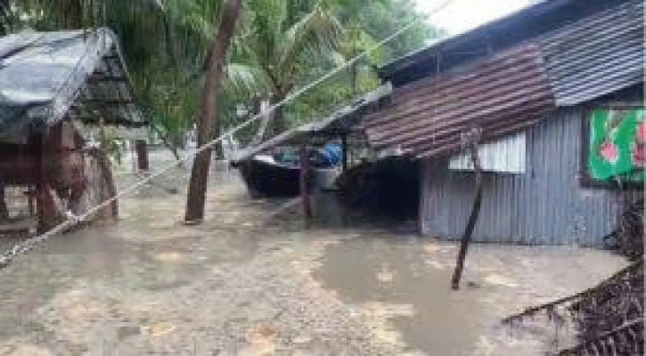 ভারী বর্ষণে পটুয়াখালীতে ১১৭২টি ঘর ক্ষতিগ্রস্ত