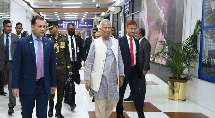 দেশে ফিরেছেন প্রধান উপদেষ্টা
