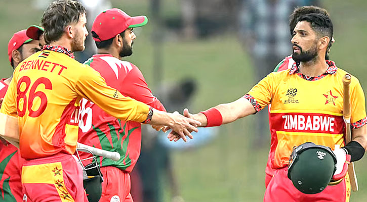 ওমানকে উড়িয়ে দিল জিম্বাবুয়ে