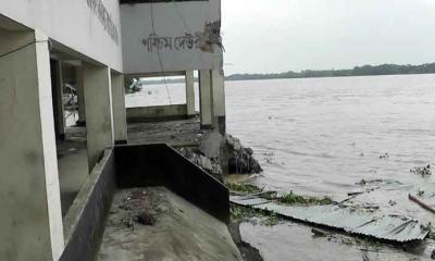 বিষখালীতে আকস্মিক ভাঙন