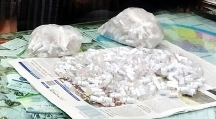 নেশাজাতীয় ৫০০ পিস ইনজেকশনসহ গ্রেপ্তার ২