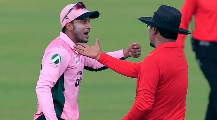 ক্রিকইনফোর মতে বাজে আচরণের রাজা সাকিব