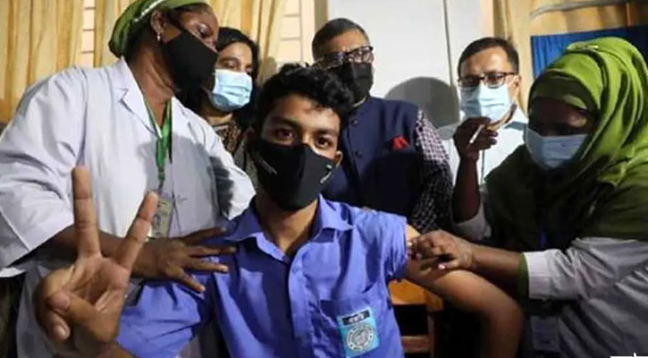 টিকা গ্রহণকারী স্কুলশিক্ষার্থীদের পার্শ্বপ্রতিক্রিয়া দেখা যায়নি