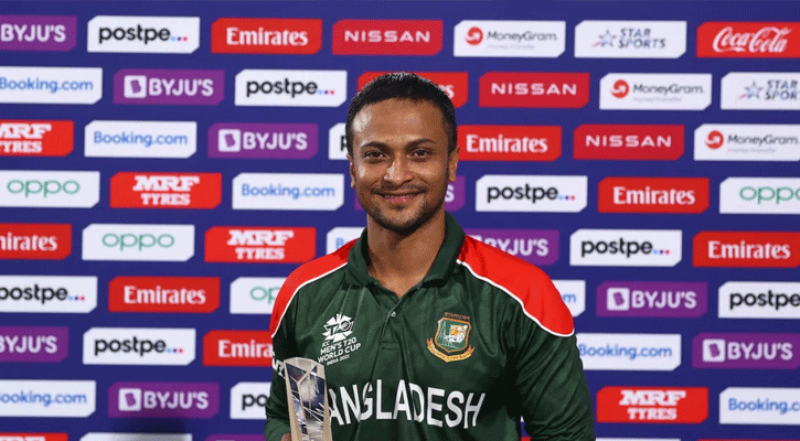 আইসিসির মাস সেরার মনোনয়ন পেলেন সাকিব 