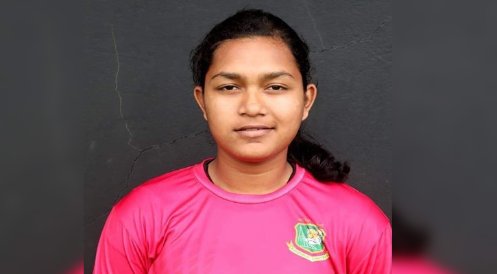 নারী বিশ্বকাপ বাছাই পর্বে পঞ্চগড়ের তৃষ্ণা