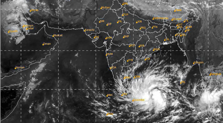 নভেম্বরের শেষে আঘাত হানবে ঘূর্ণিঝড়