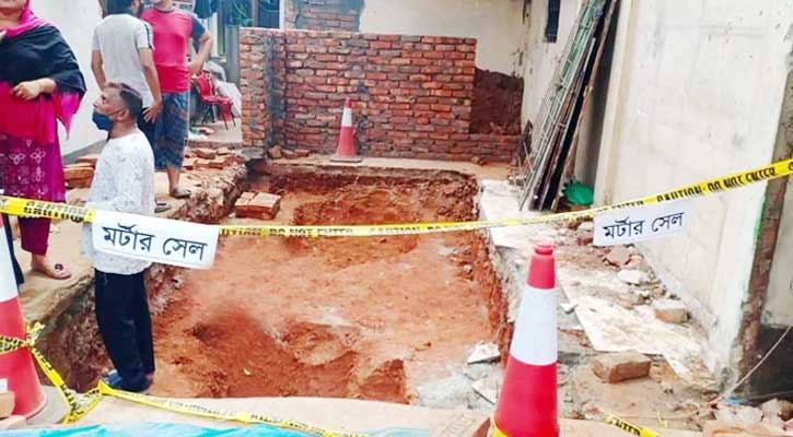 মিরপুরে মর্টার শেলসদৃশ বস্তু উদ্ধার