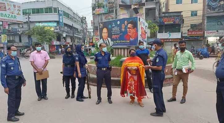 ময়মনসিংহে প্রথম দিনে ৩০০ মামলায় ৩ লাখ টাকা জরিমানা