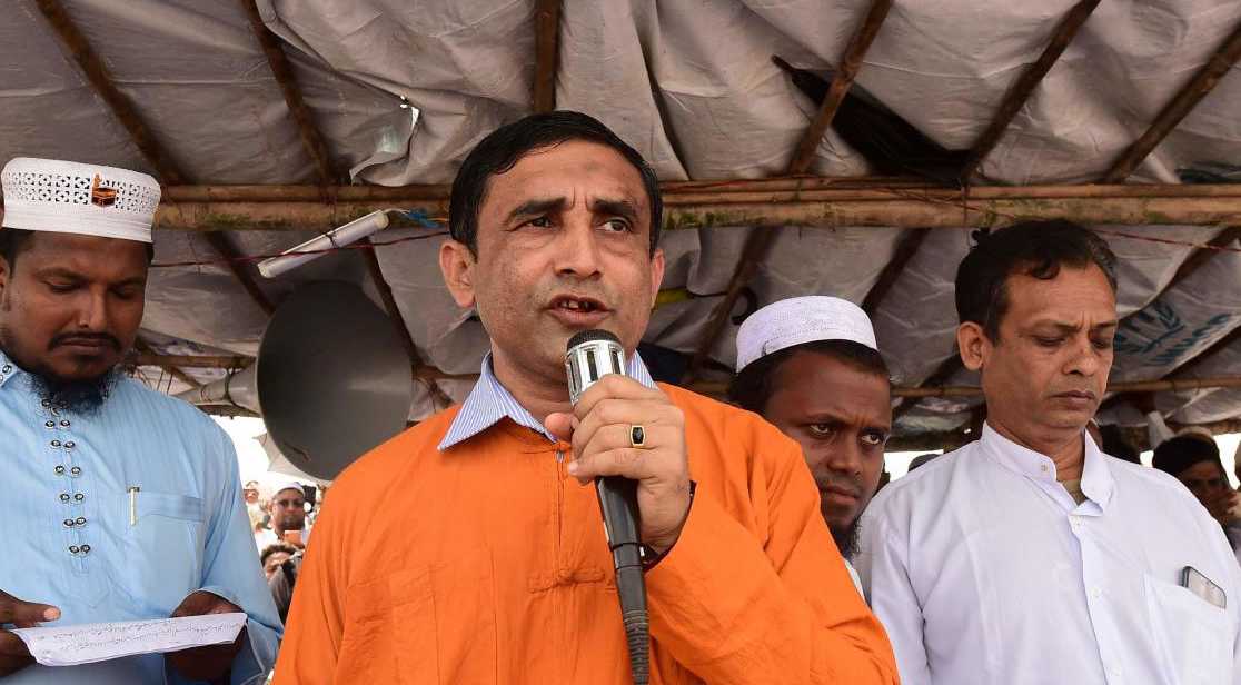 দুর্বৃত্তদের গুলিতে নিহত রোহিঙ্গা নেতা মুহিবুল্লাহ