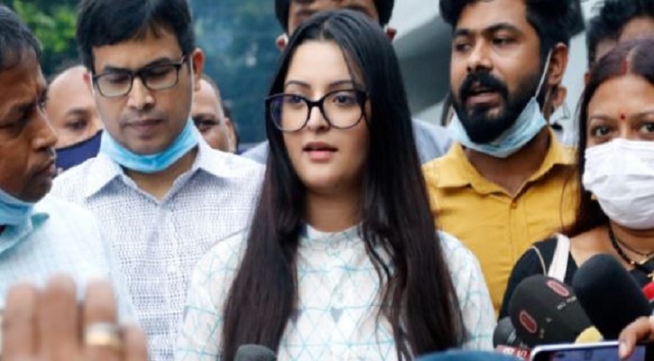 পরীমনির আত্মসমর্পণ করে জামিন আবেদন