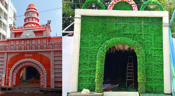 রাজশাহীতে ৪৫৬ মণ্ডপে অনুষ্ঠিত হচ্ছে দুর্গাপূজা