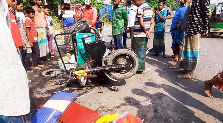 সড়কে প্রাণ গেল স্বামী-স্ত্রীসহ ৪ জনের