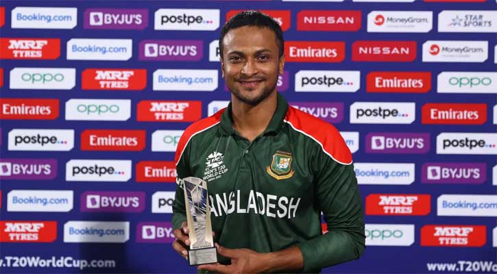 আবারও র‌্যাঙ্কিংয়ের চূড়ায় সাকিব